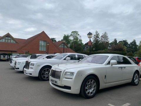 White cars for hire