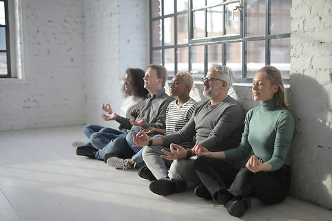 Office mindfulness session