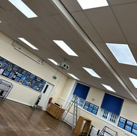 School lighting upgrade