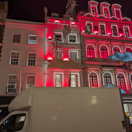 Christmas lights in London