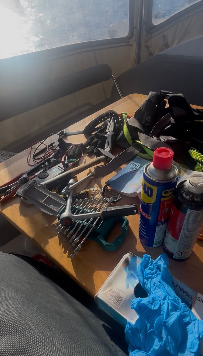 Ein kleiner Ausschnitt aus der Werkstattexplosion