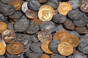 Large coin find from Roman times in Bunnik