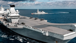 Royal Navy's Airstrike carrier