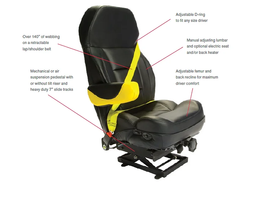 MDP Driver's Seat Features