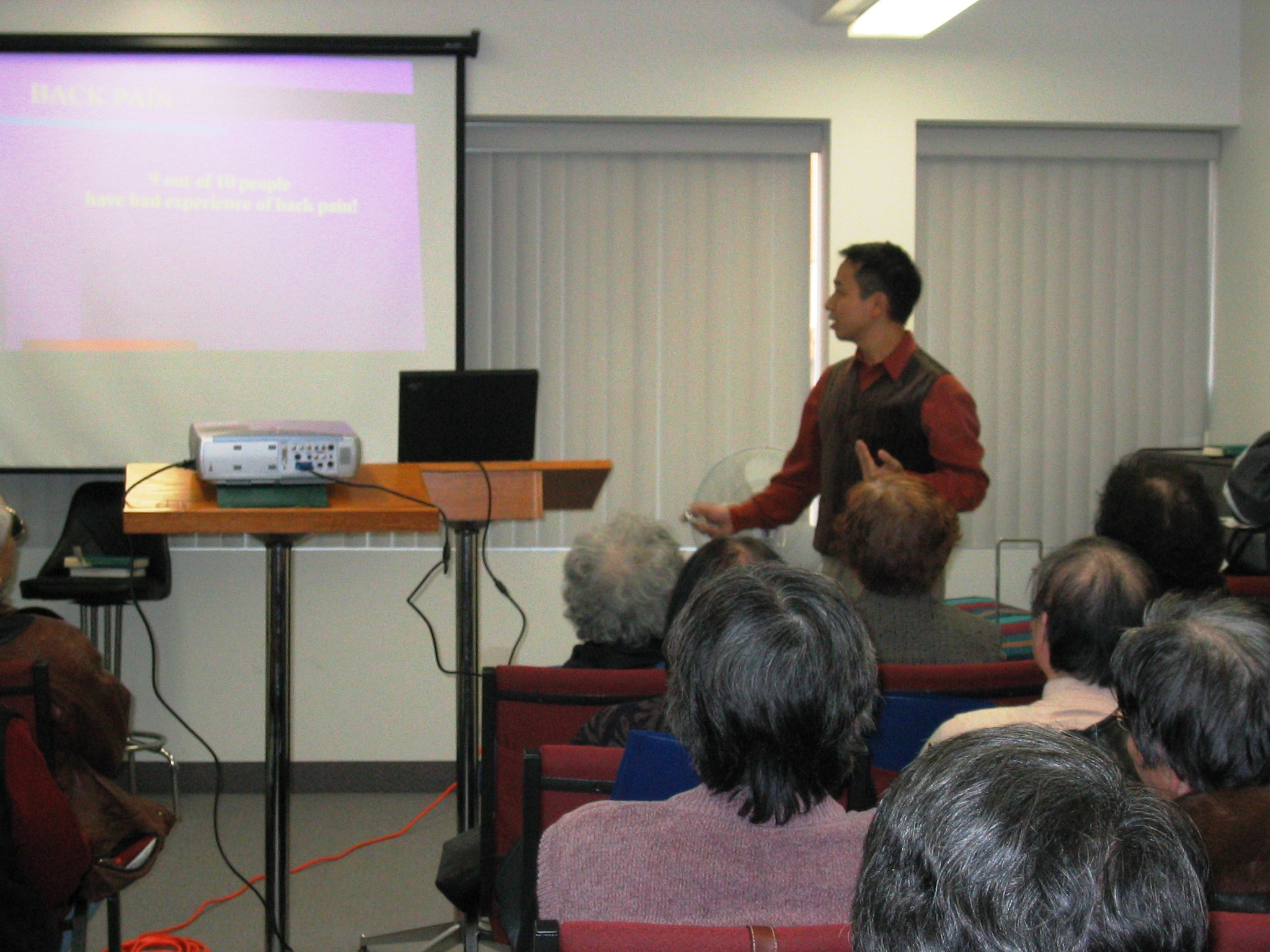 Health Seminar for Church 2005