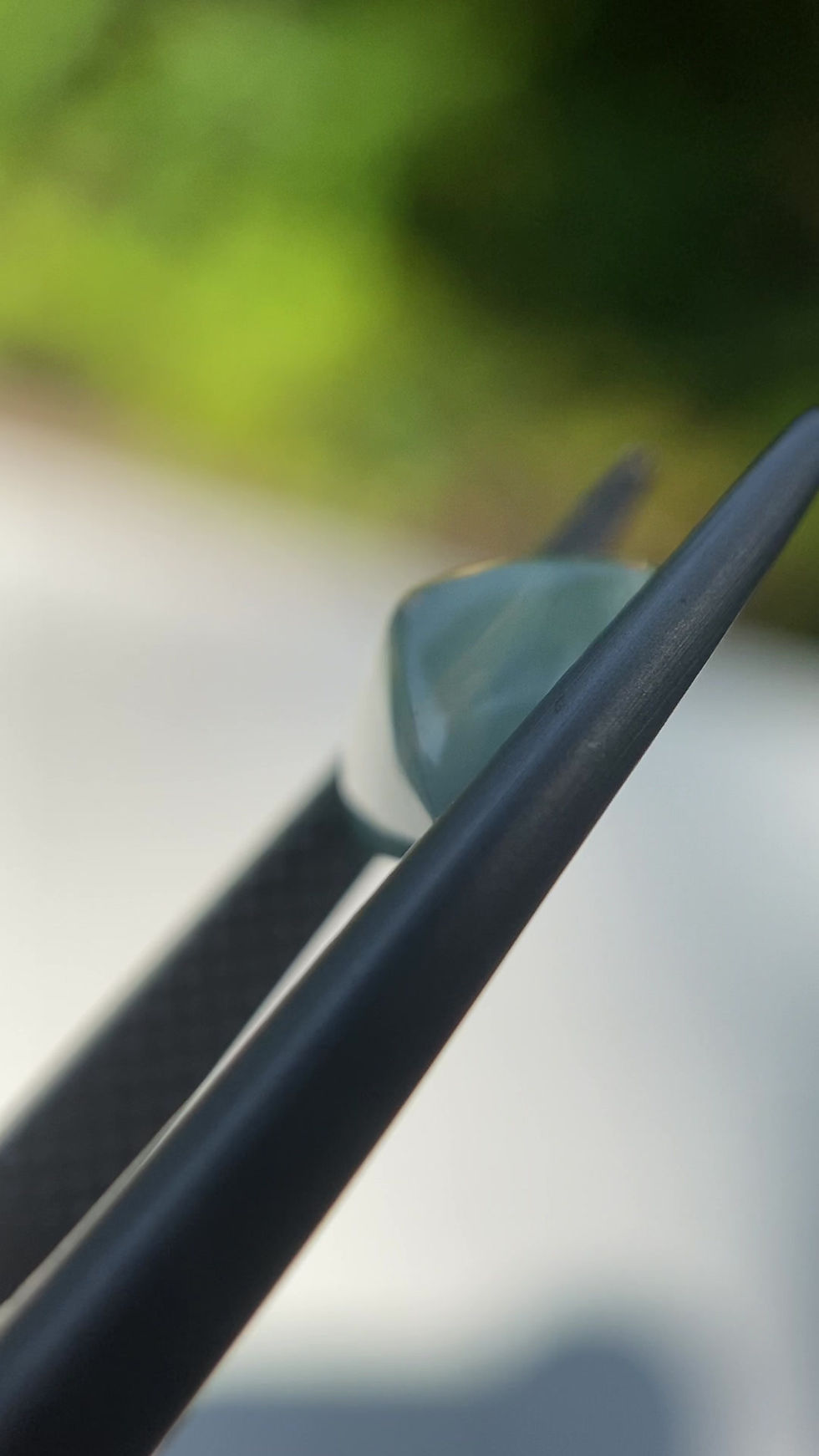 Thumbnail: 1.76ct 7.48x6.03mm Sugar Loaf Aqua Teal Opalescent Sapphire