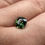 Thumbnail: 1.58ct 7.15x6.8mm Cushion Cut Dark Green Sapphire