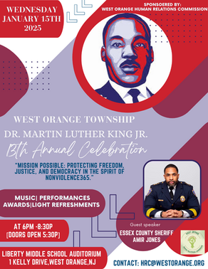 West Orange Township 13th Annual MLK Event