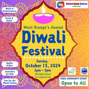 Mark Your calendars - Diwali Festival October 13,2024