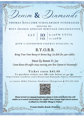 WOAHO Scholarship Fundraiser February 10, 2024