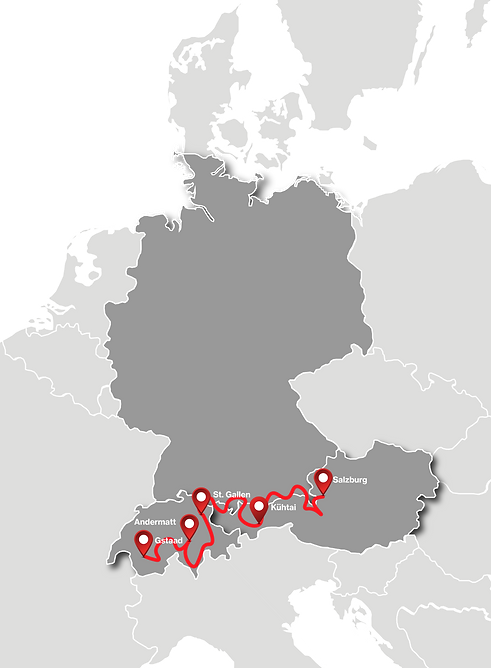 Palace to Palace route