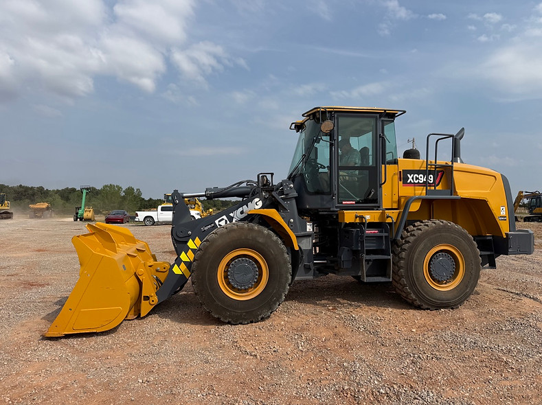 used Large big wheelloader wheel front loader for sale
