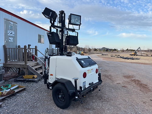 genie terex diesel generator trailer light tower for sale cheap