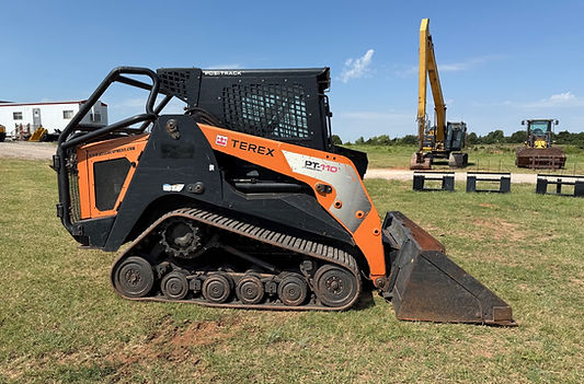 terex asv cat caterpillar pt110f pt 110 forestry hi high flow skidsteer for sale cheap used