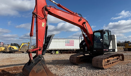case linkbelt lbx link-belt 245x4 245 x4 excavator for sale cheap used