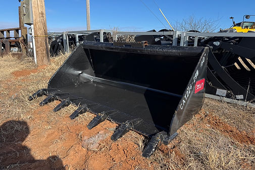 teran new hd heavy duty skidsteer bucket with teeth for sale bobcat cheap