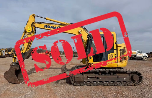 komatsu 138 trackhoe