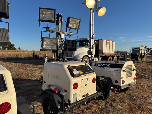 genie terex diesel generator trailer light tower for sale cheap