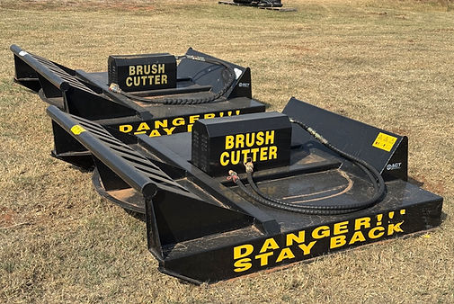 skidsteer brushhog brush hog attachment for sale