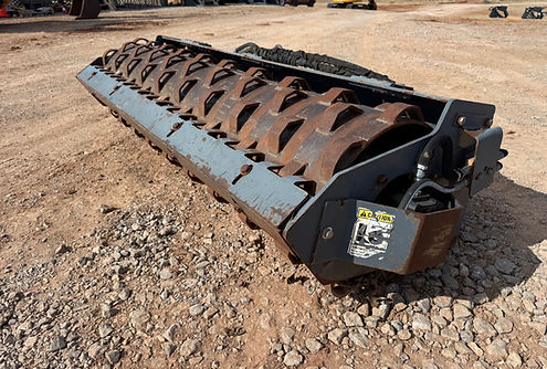 used vibratory vibrating skidsteer roller comapctor sheepsfoot for sale