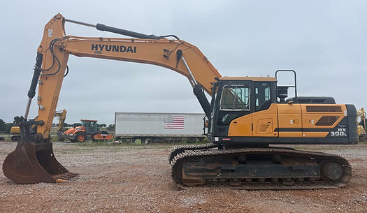 used hyundai 300 excavator trackhoe for sale
