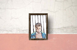 STRANGER THINGS WATERCOLOR