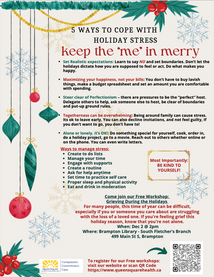 Holiday Wellness Poster