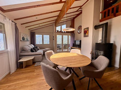 Wohnzimmer (Chalet Gerbera)