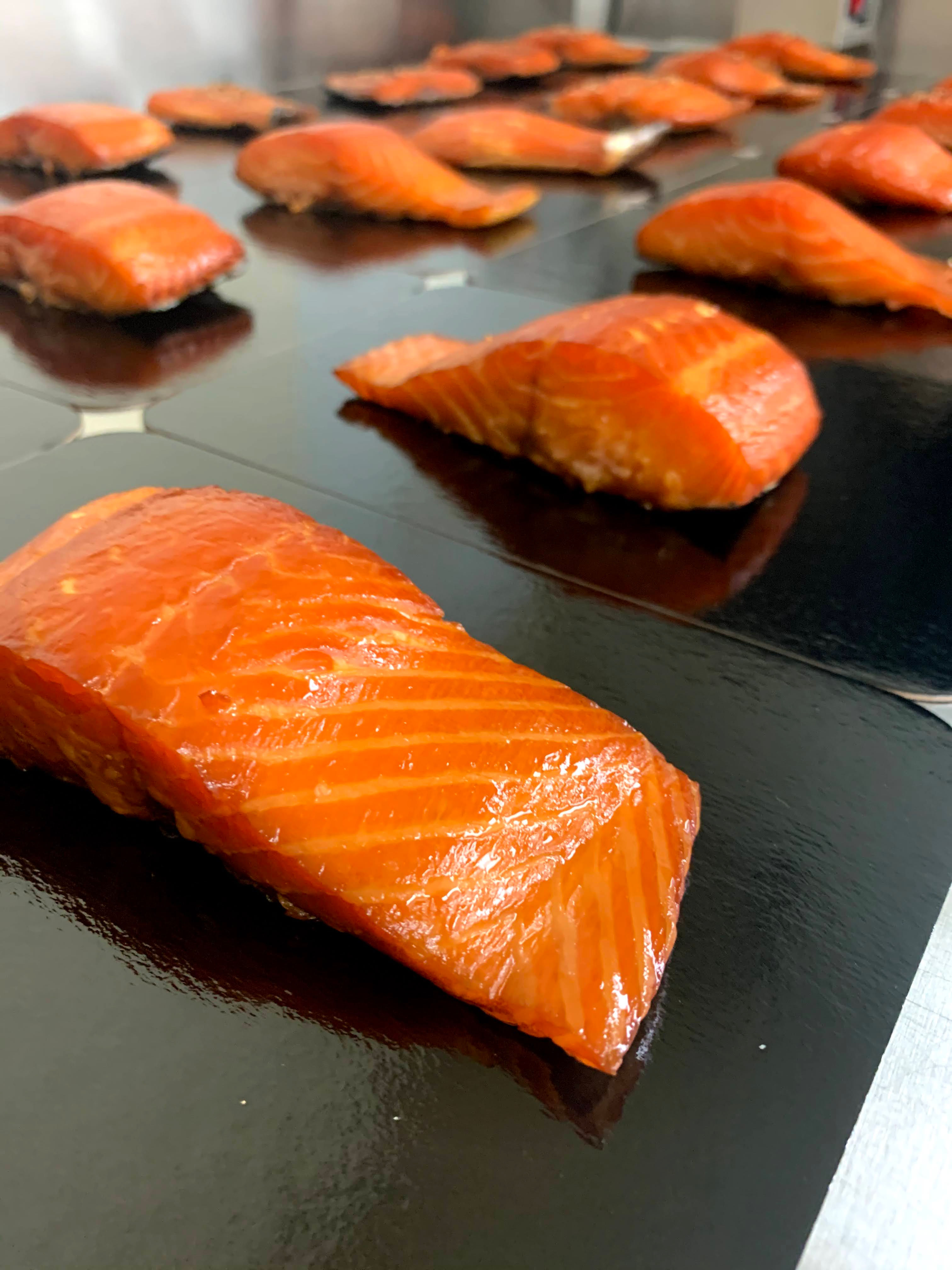 Hot Smoked Salmon  (Various Sizes)