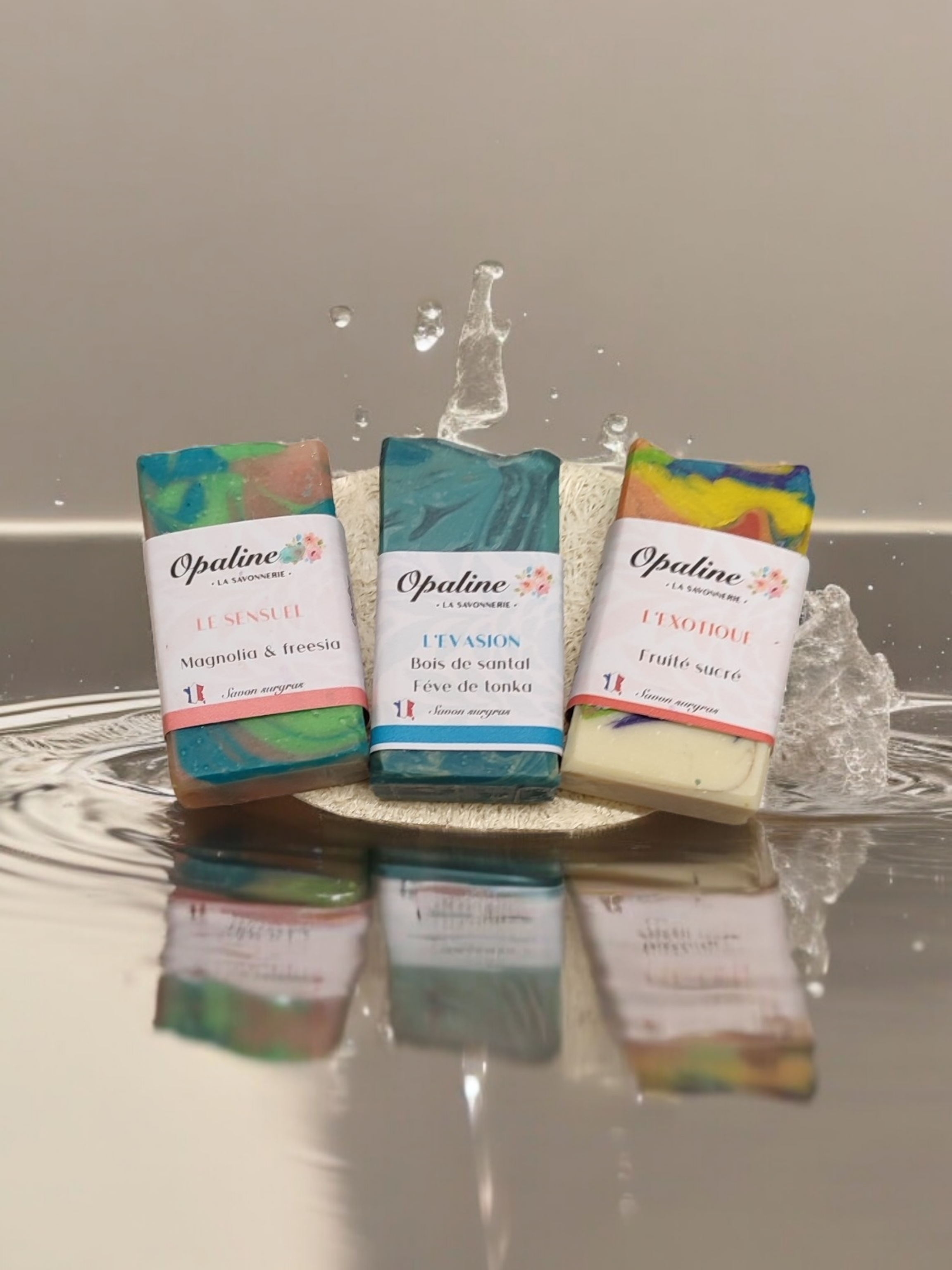 Coffret découverte 3 savons de 45 g