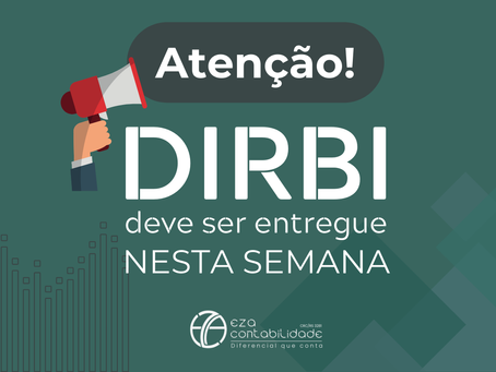 Prazo de entrega da DIRBI