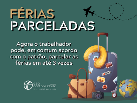 Férias Parceladas
