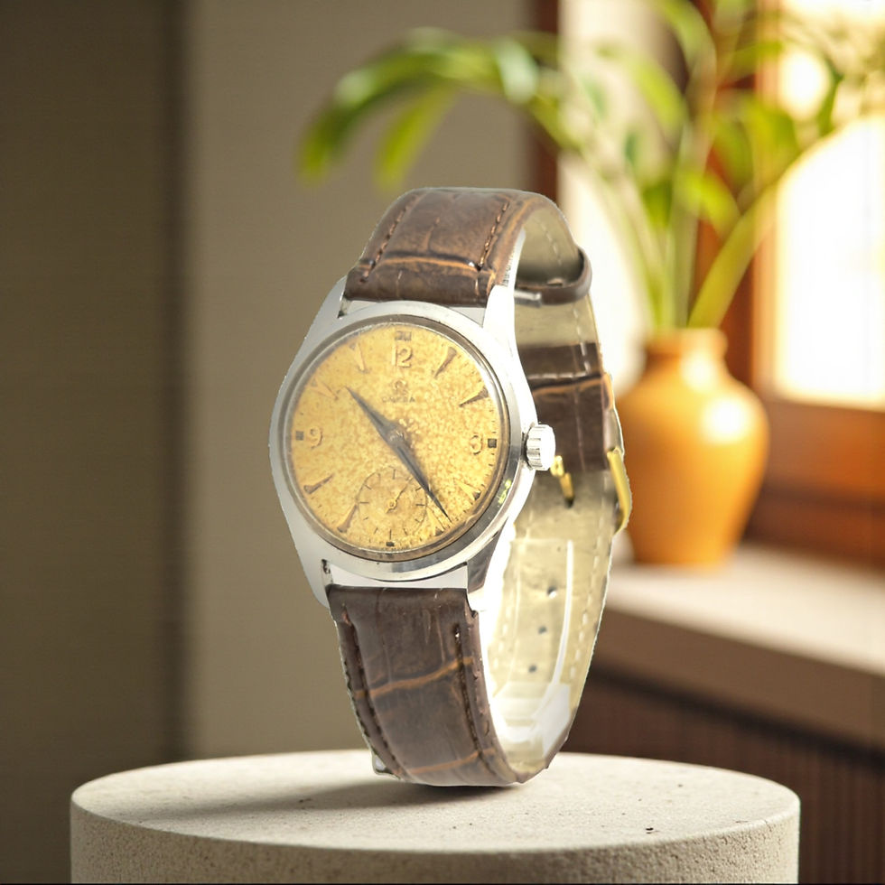 Miniature : 1950s Omega Watch 33mm 410 Movement 1394116 17 Jewels