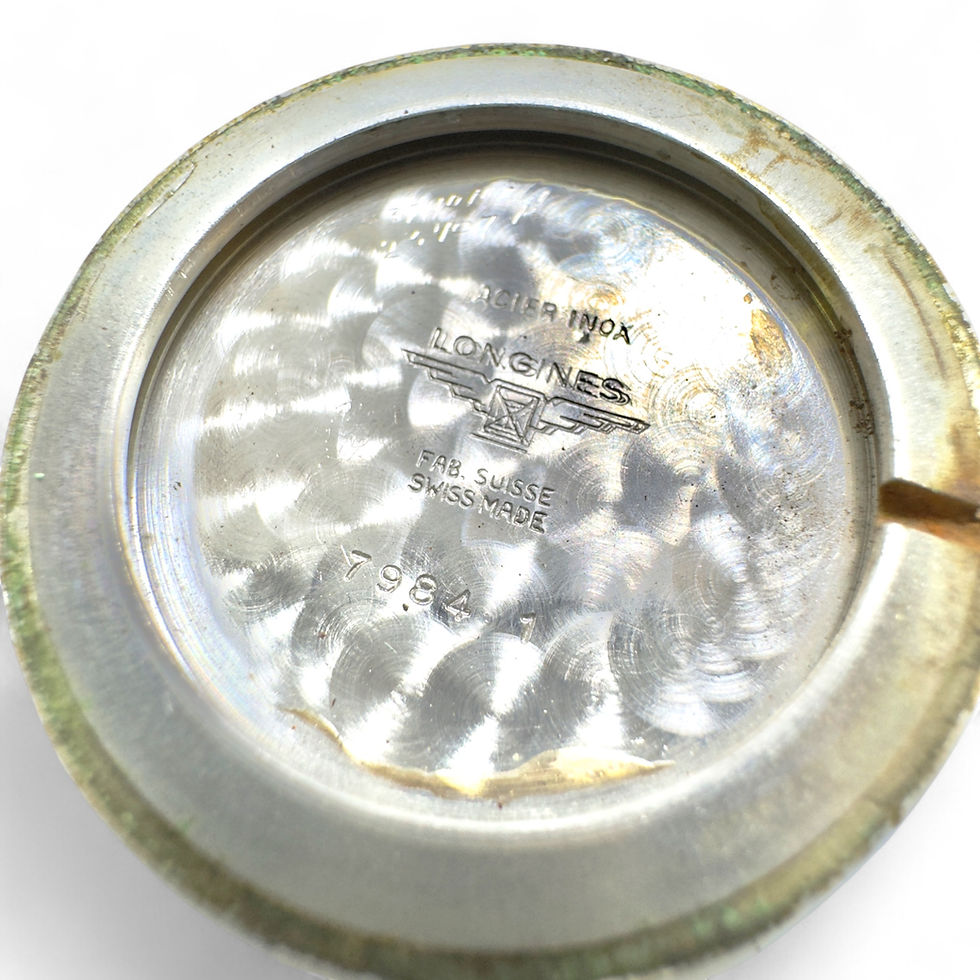Miniatura: 1960s Longines 370 Stainless Steel Watch 35mm 17 Jewels