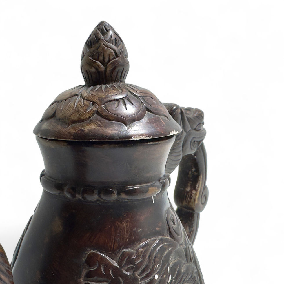 Miniatura: Vintage Chinese Clay Pottery Teaset