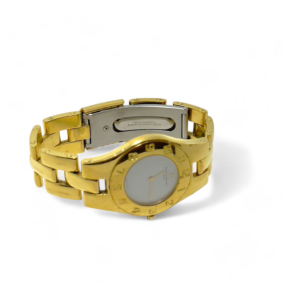 Miniatura: Baume & Mercier Ladies Gold-Plated Watch 31mm