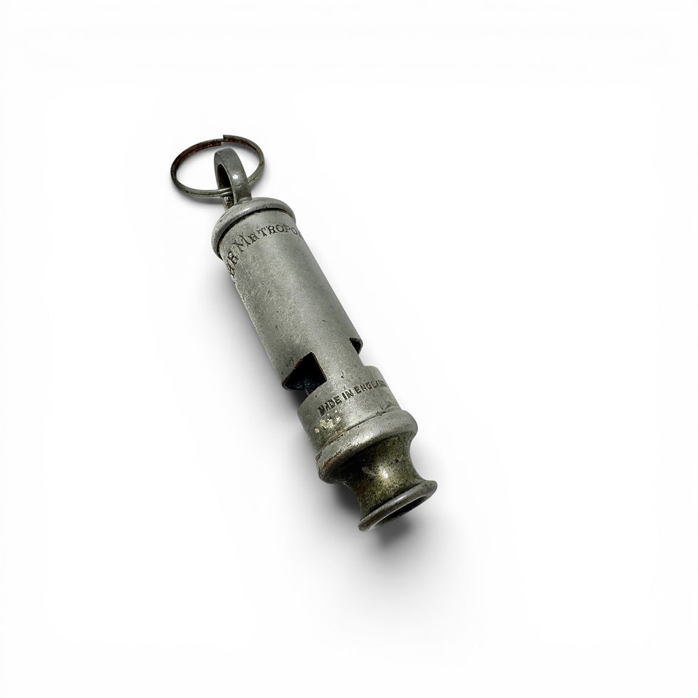 Miniatura: Metropolitan Train Conductor Whistle Made England