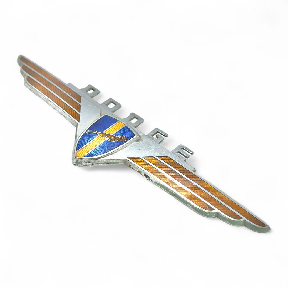 Miniatura: 1940 Dodge Vintage Car Emblem with Wings