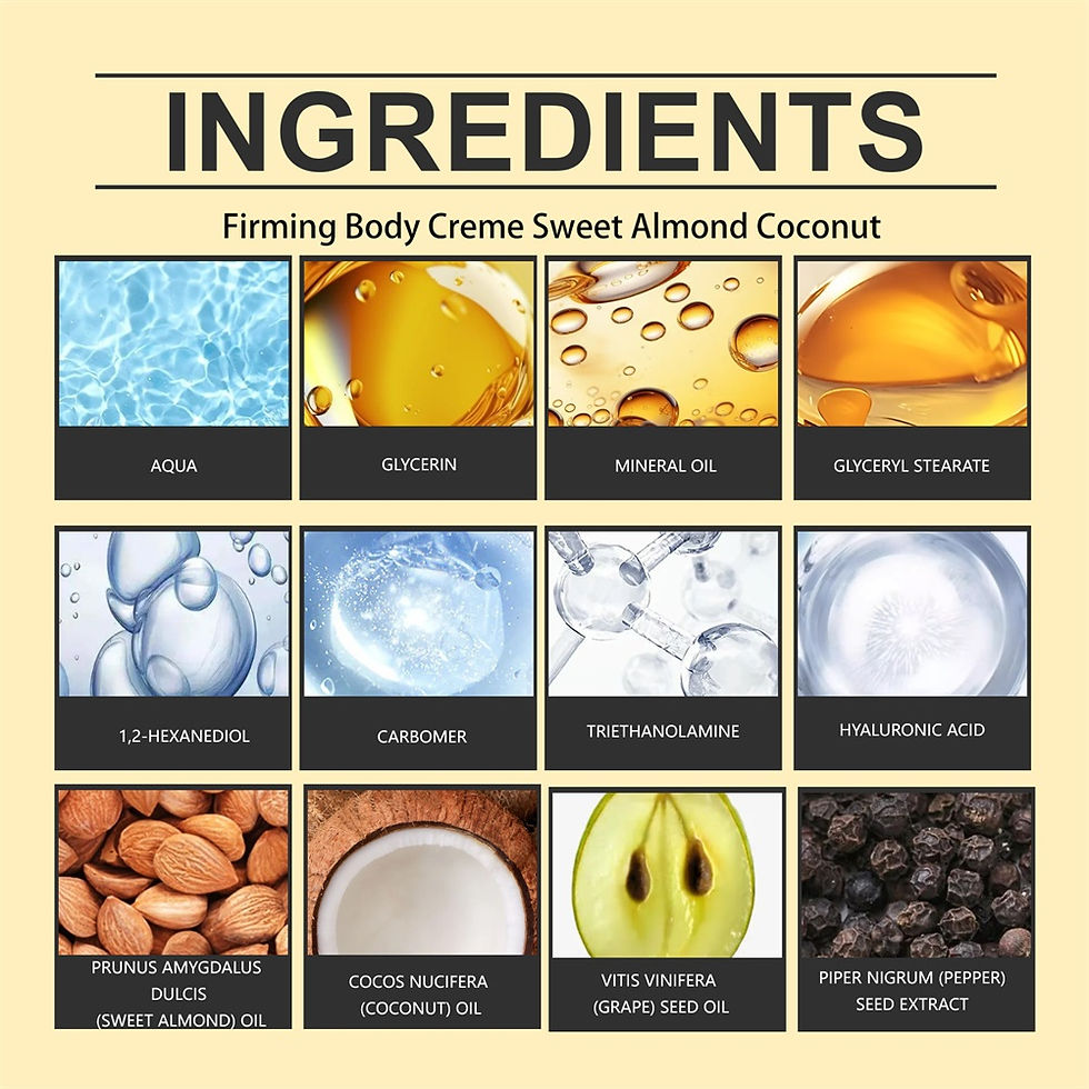 Thumbnail: Champagne Firming Body-Cream With Pepperslim Anti Wrinkle Skin Tightening Cream 