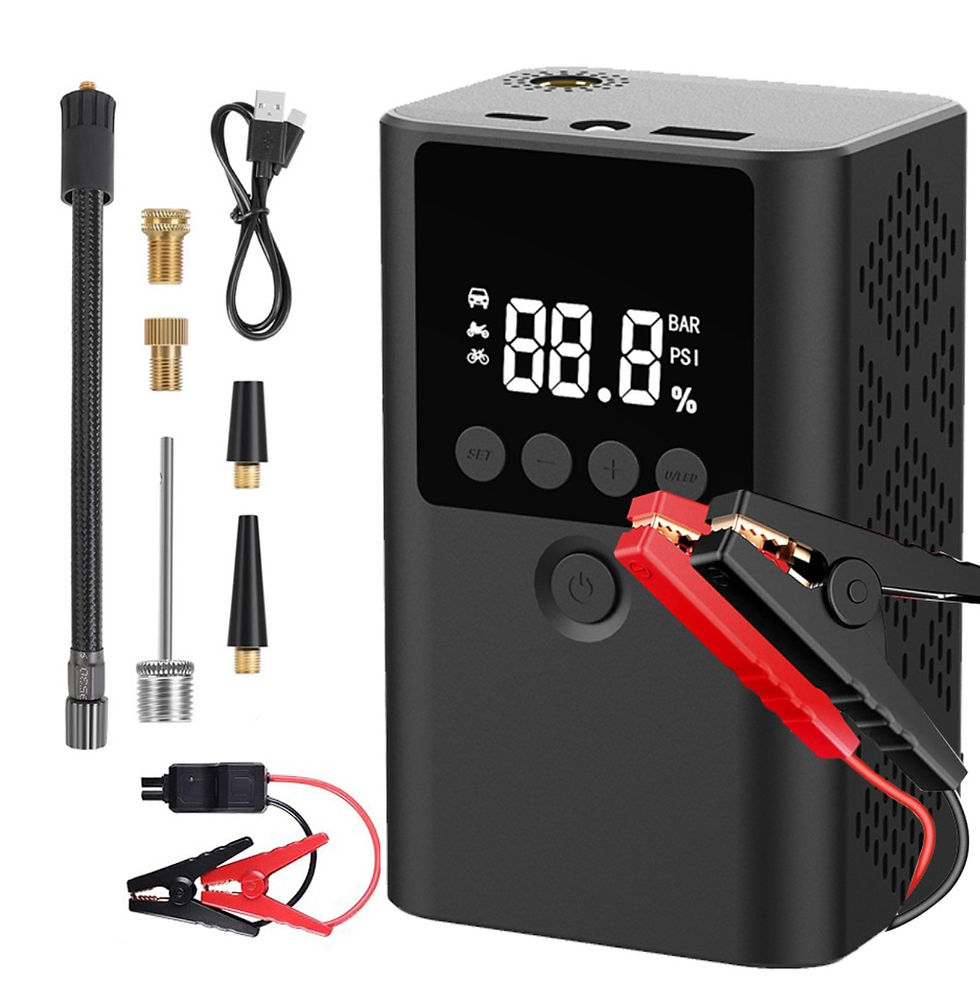4 in1 900K mah Smart Jump start air pump