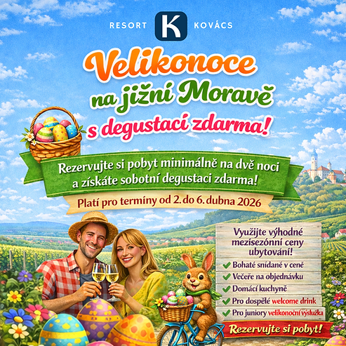 Resort Kovács Novosedly u Mikulova jižní Morava