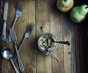 Pear and Leek Chutney