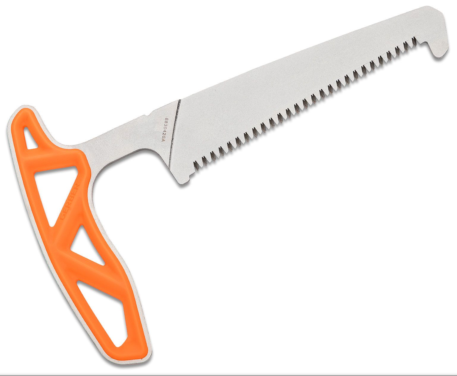 Gerber EXO MOD Pack Saw & Sheath Hunter Orange, Crosscut Full Tang SS Blade