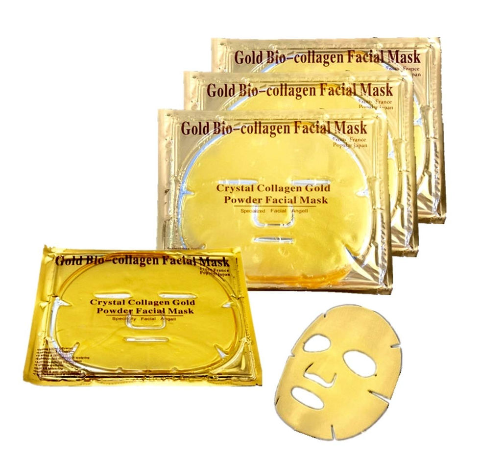 Thumbnail: Korean Treatment Cosmetic Cleansing Gold Collagen Crystal Facial Face Mask