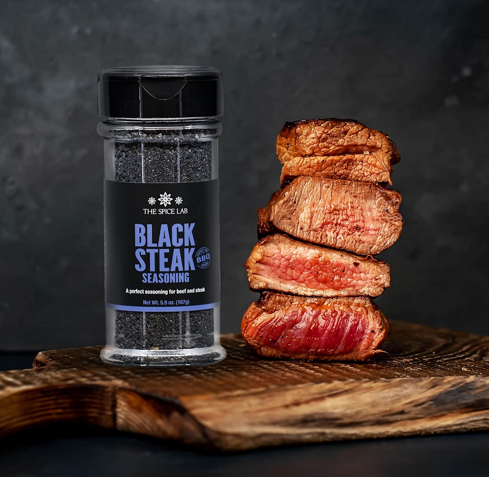 Thumbnail: Premium Charcoal Seasoning For Meat - Perfect For Chicken, Pork & Beef, Infuses