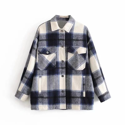 Thumbnail: Custom Lapel Long Sleeve Winter Coats