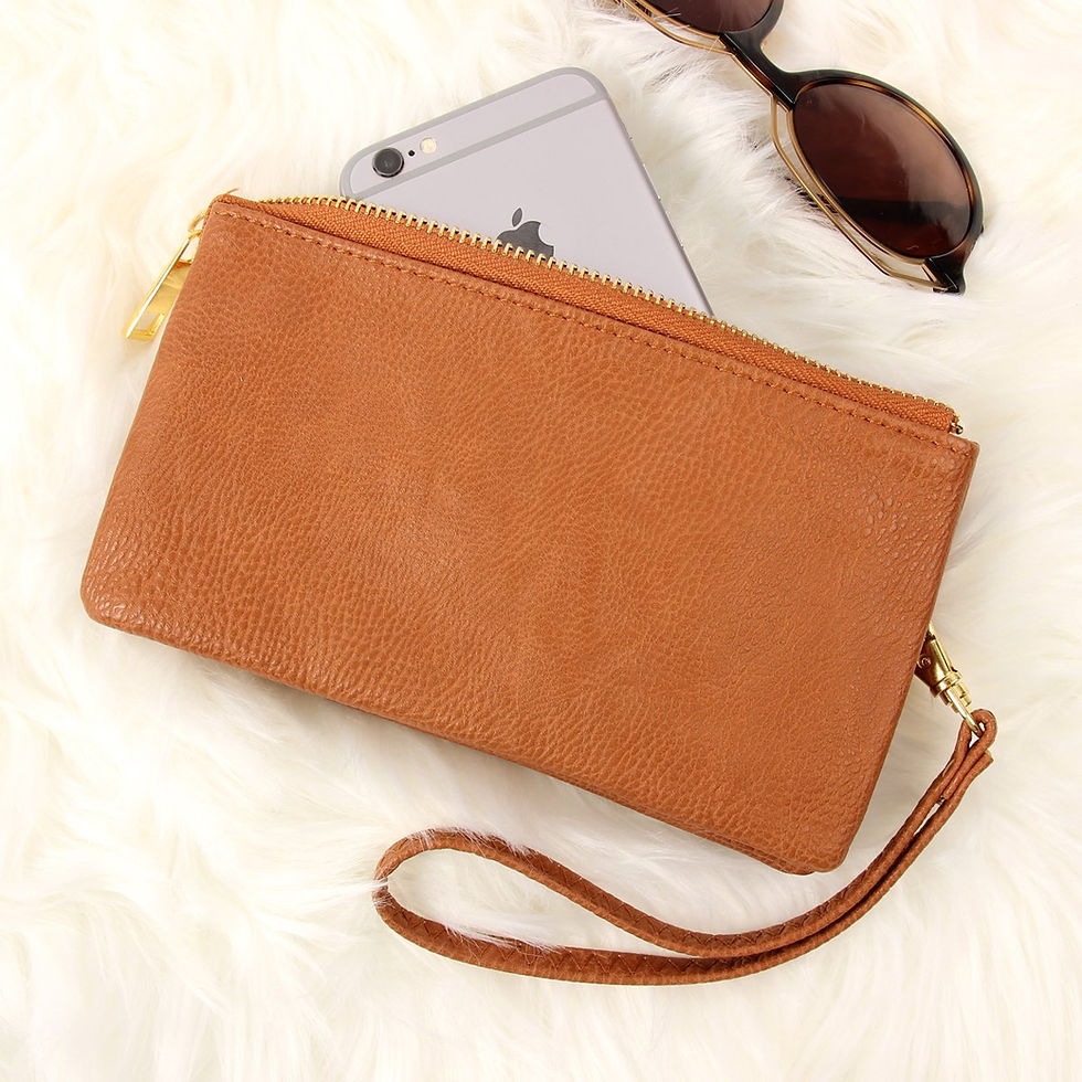 Miniatura: 005 - Leather Wallet With Detachable Wristlet