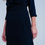 Thumbnail: Navy Wrap Dress With Lace Detail