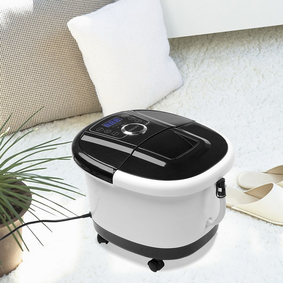 Thumbnail: Foot Spa Foot Bath Massager with Touch Screen Digital Display