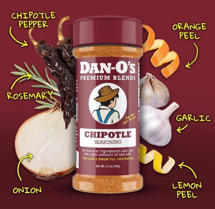 Thumbnail: Dan-O's Seasoning Small 3 Bottle Combo | Original, Chipotle, & Spicy